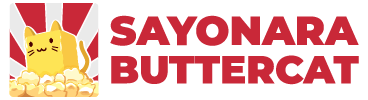 Sayonara Buttercat Logo